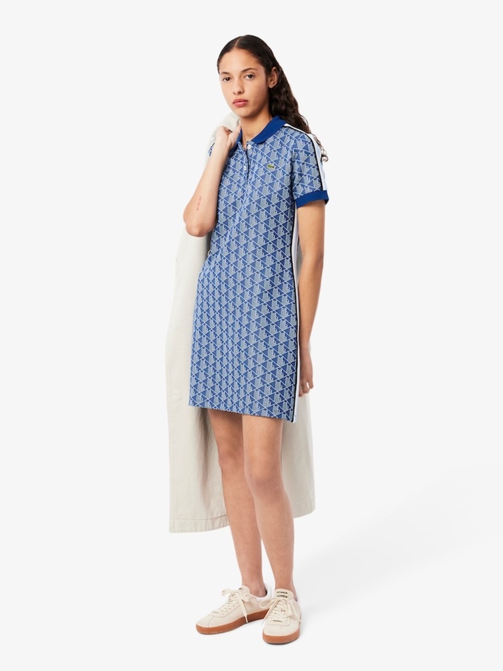 NWT Lacoste Monogram Polo Dress | Size 44